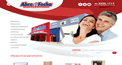 Desktop Screenshot of abrefecha.com.br